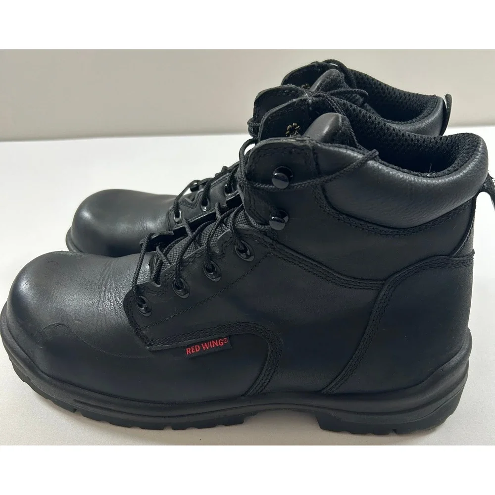 Red Wing Boots King Toe Work Shoes Mens 13 Black Leather Safety Toe‎ EH 2234